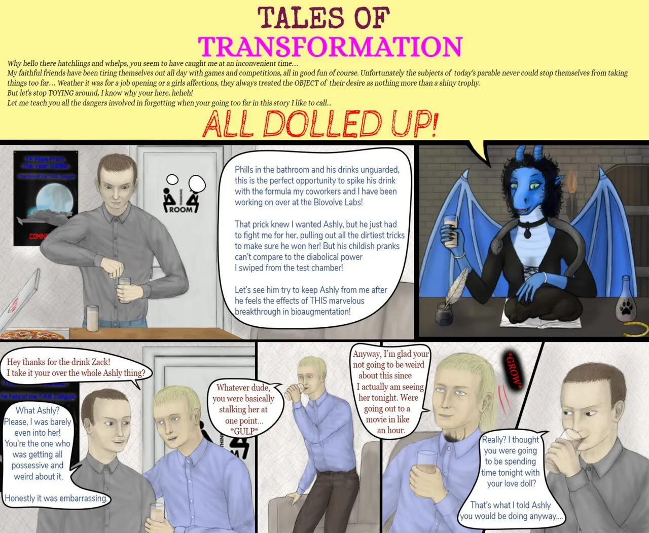 All Dolled Up porno comics
