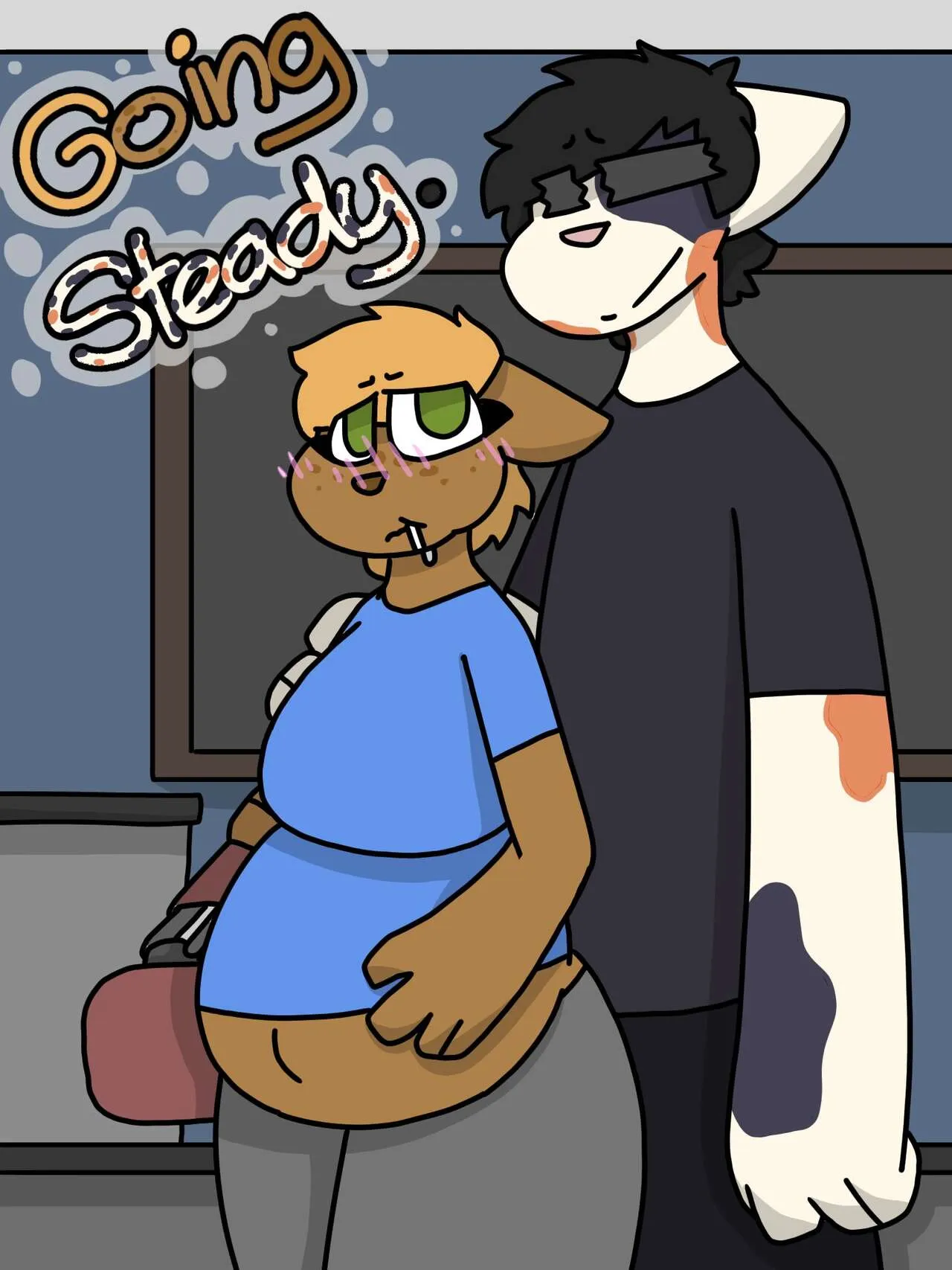 Going Steady porno comics Cover