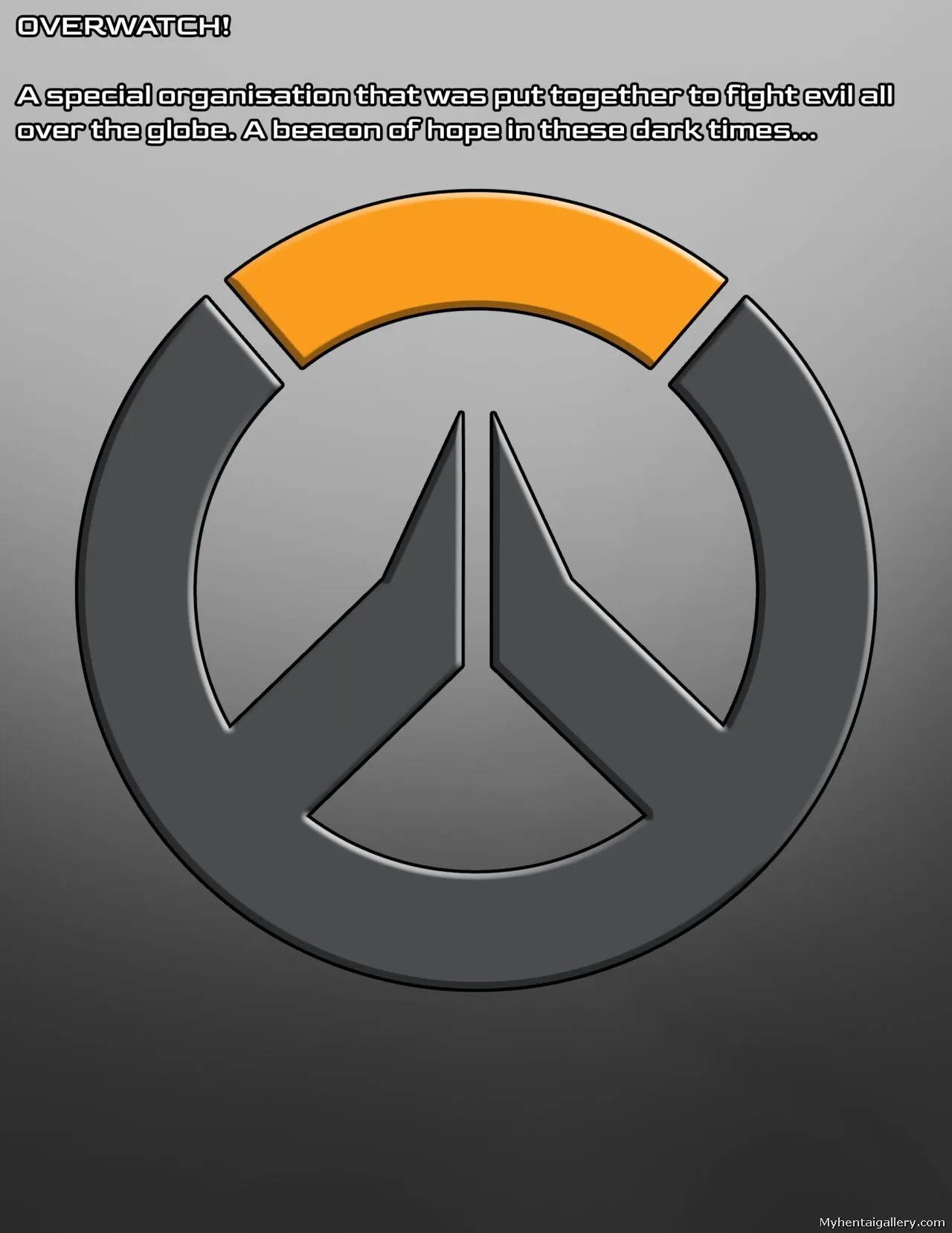 Overwatch Is No More porno comics Cover