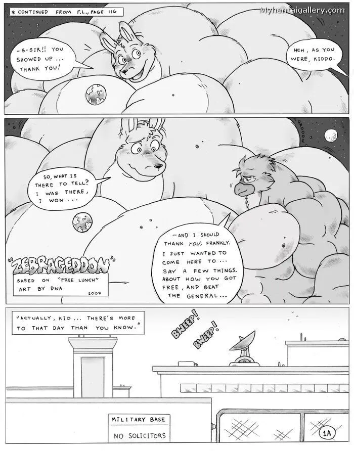 Zerbrageddon porno comics Cover