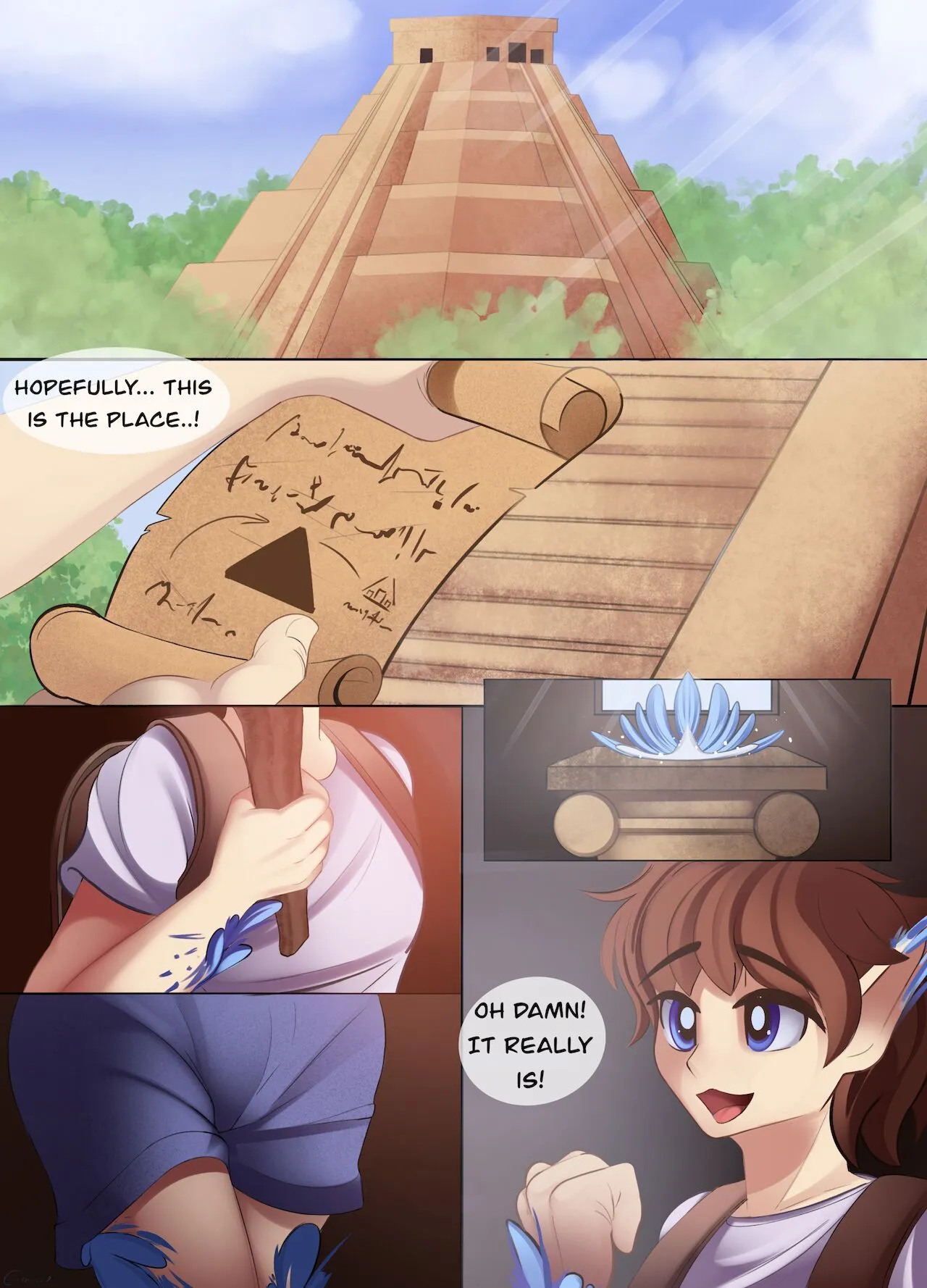 Curse porno comics