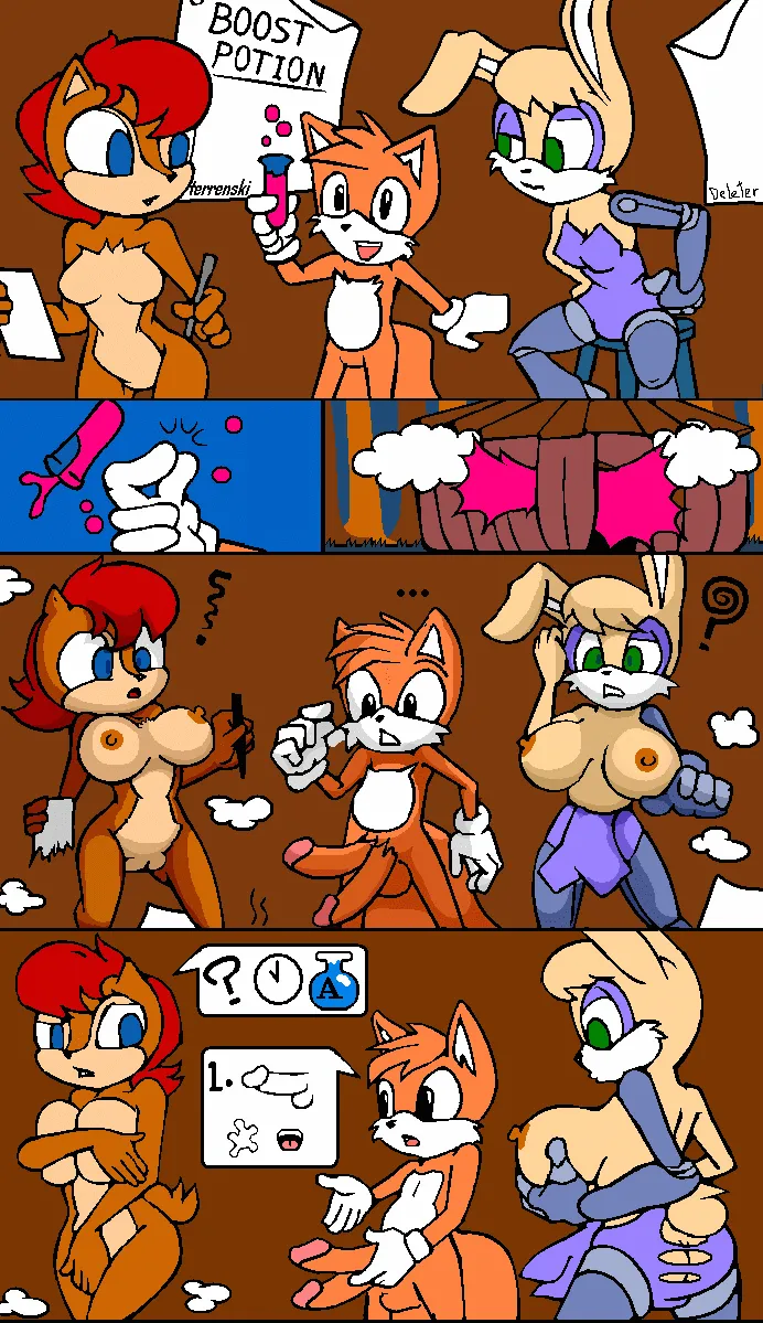 The Boost Potion porno comics