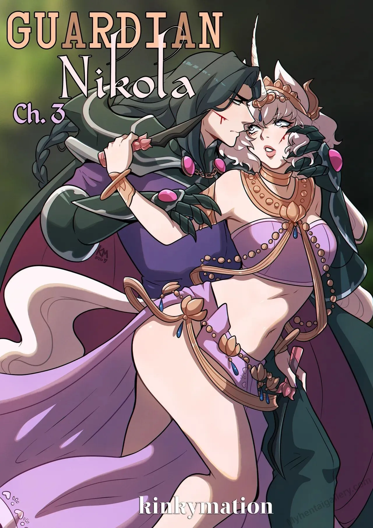 Guardian Nikola 3 porno comics Cover