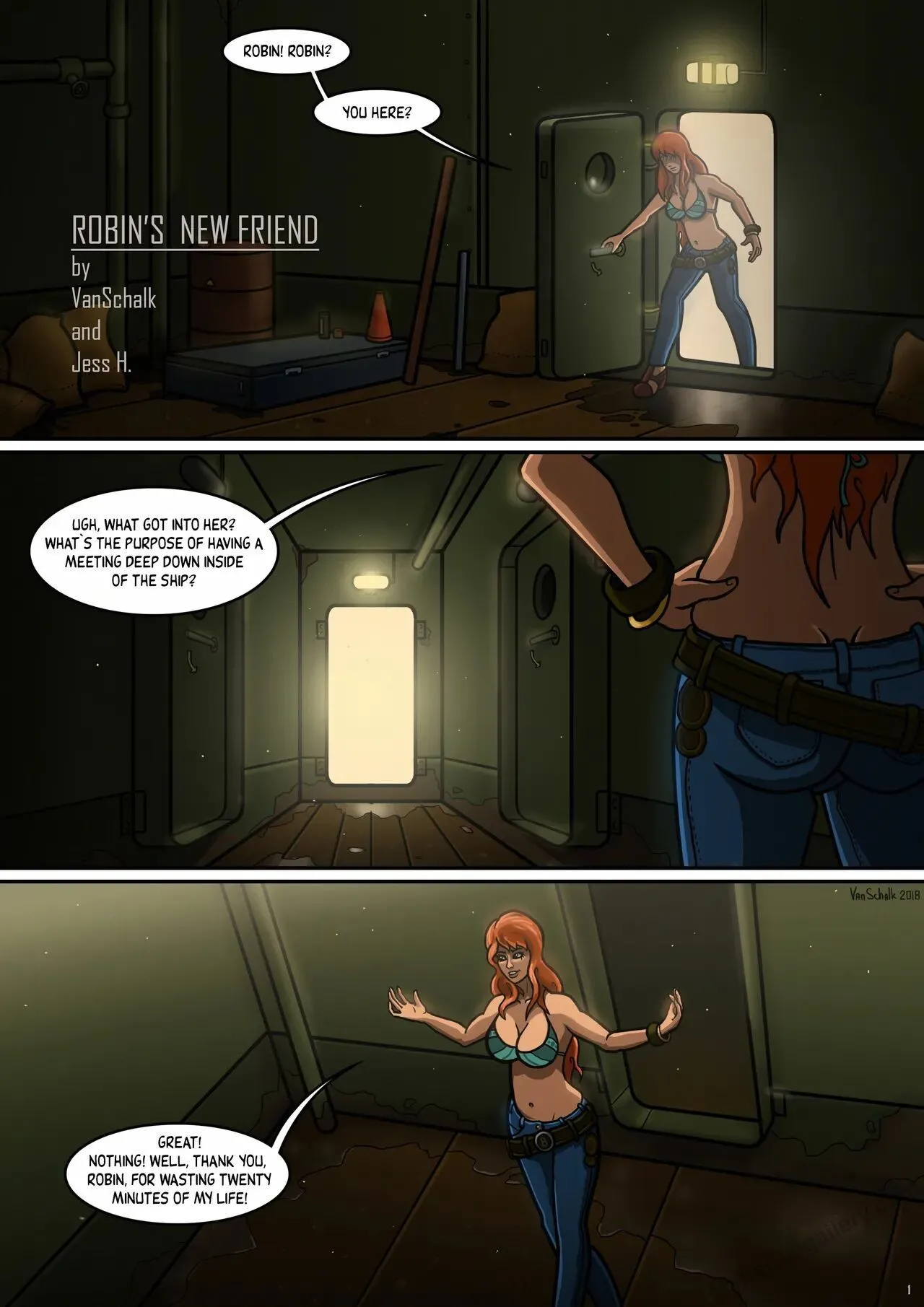 Robin's New Friend porno comics