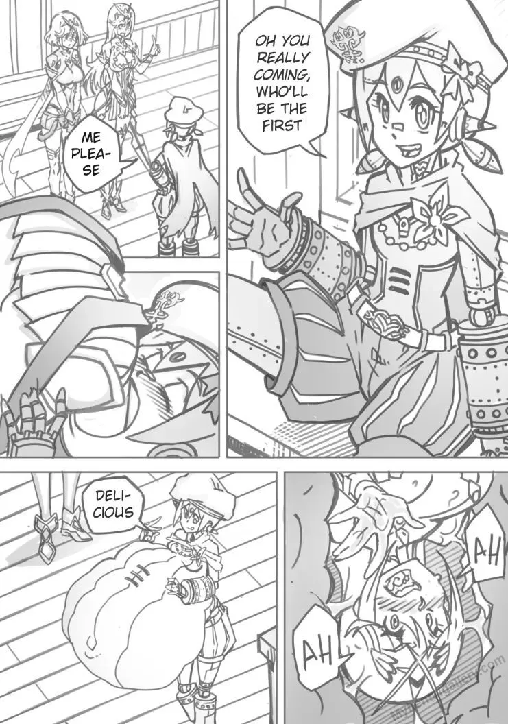 Mako Vore porno comics Cover