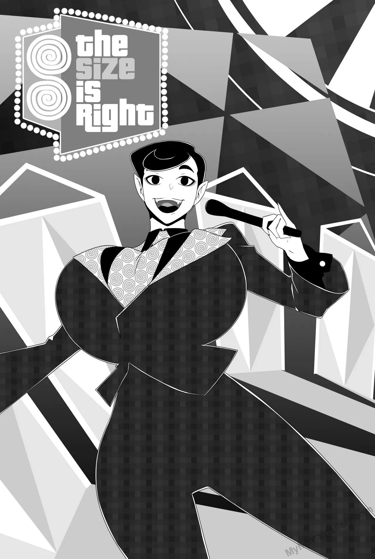 The Size Is Right porno comics Cover