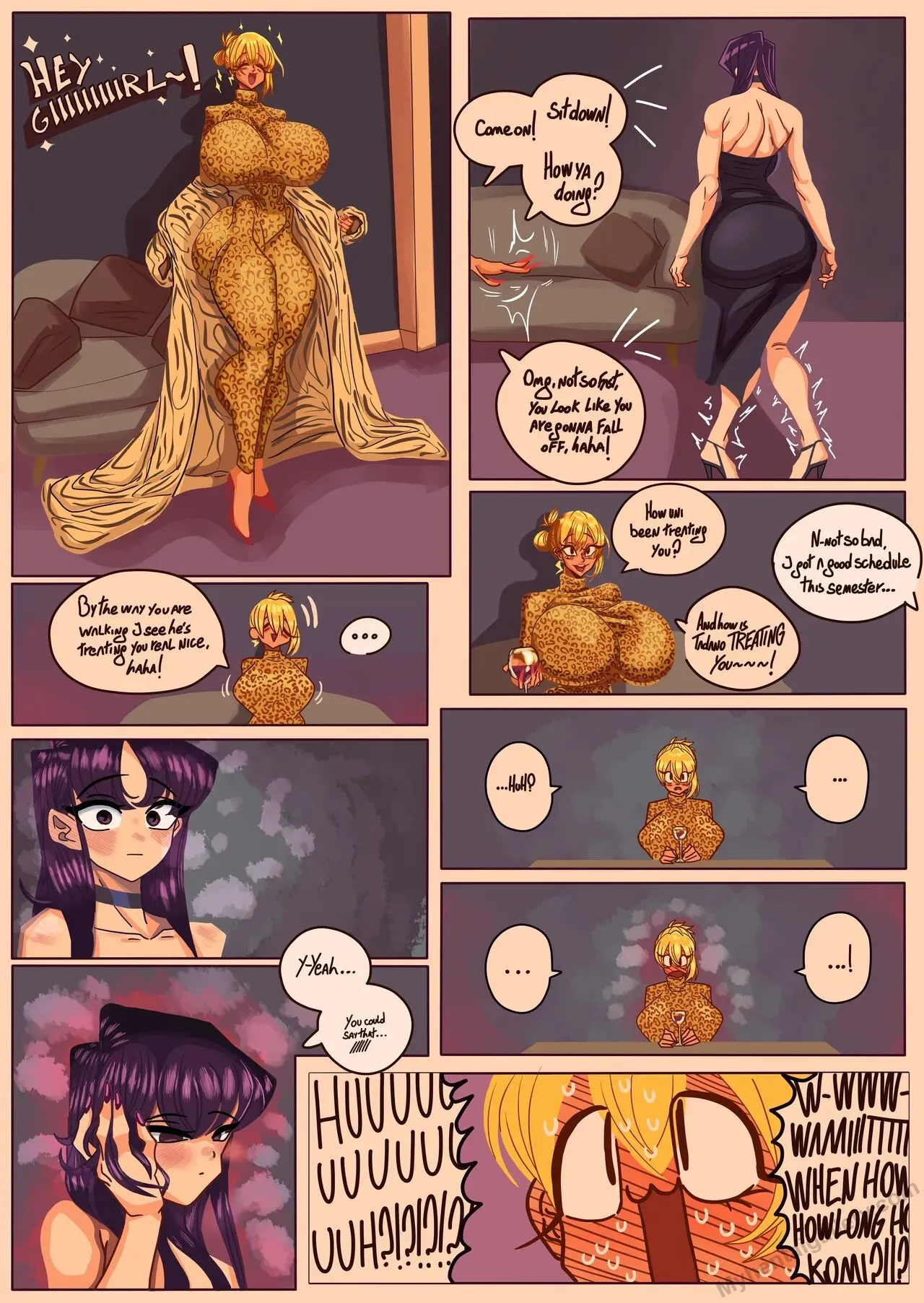 Manbagi's Night porno comics