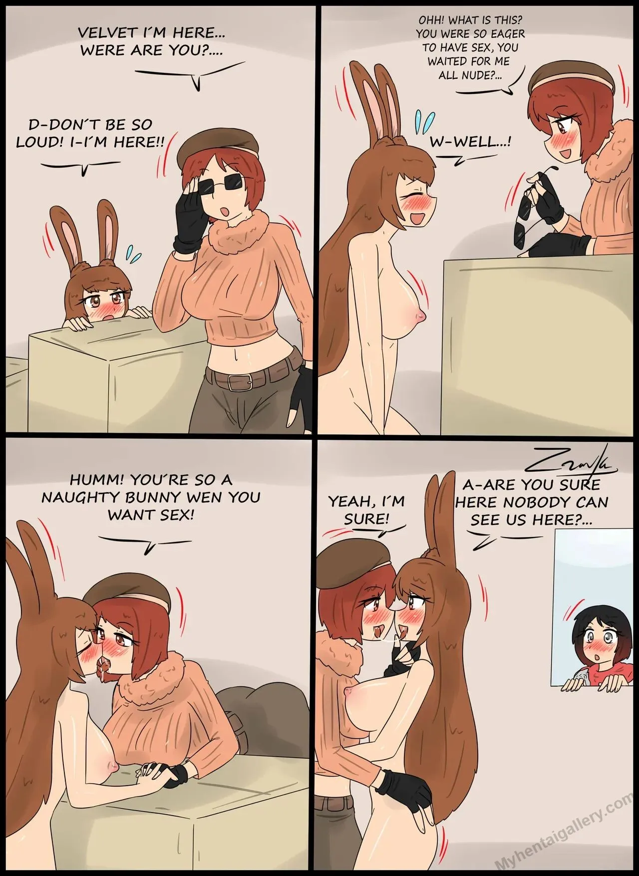 Girls Fun porno comics Cover