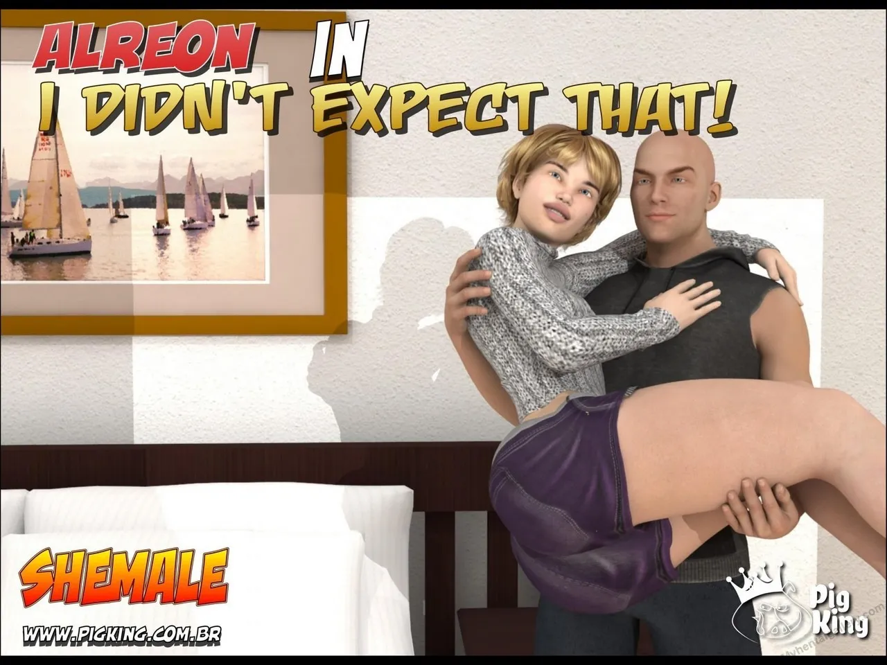 I Didn't Expect That porno comics Cover