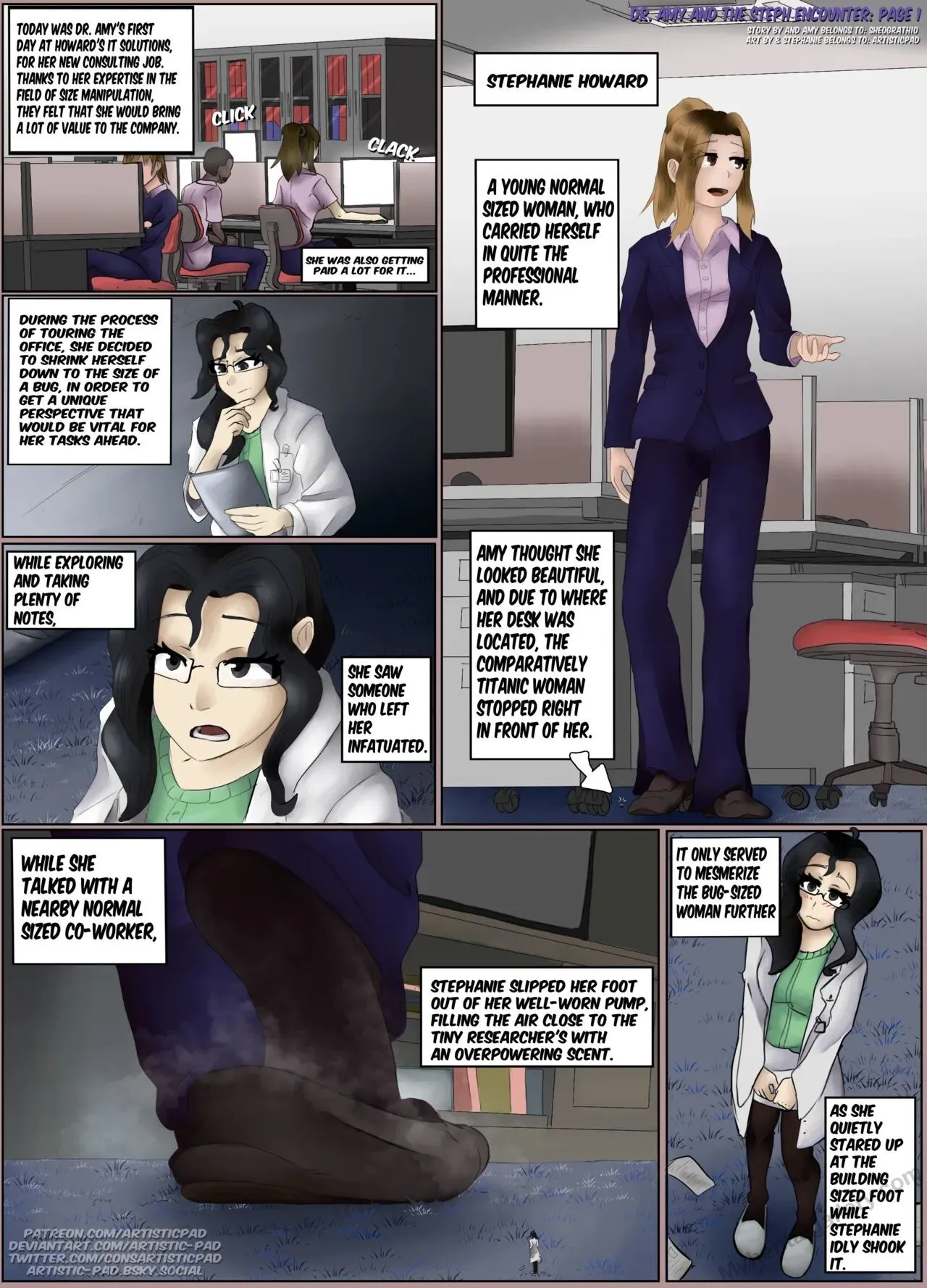 Stephanie And Dr Amy's Encounter porno comics