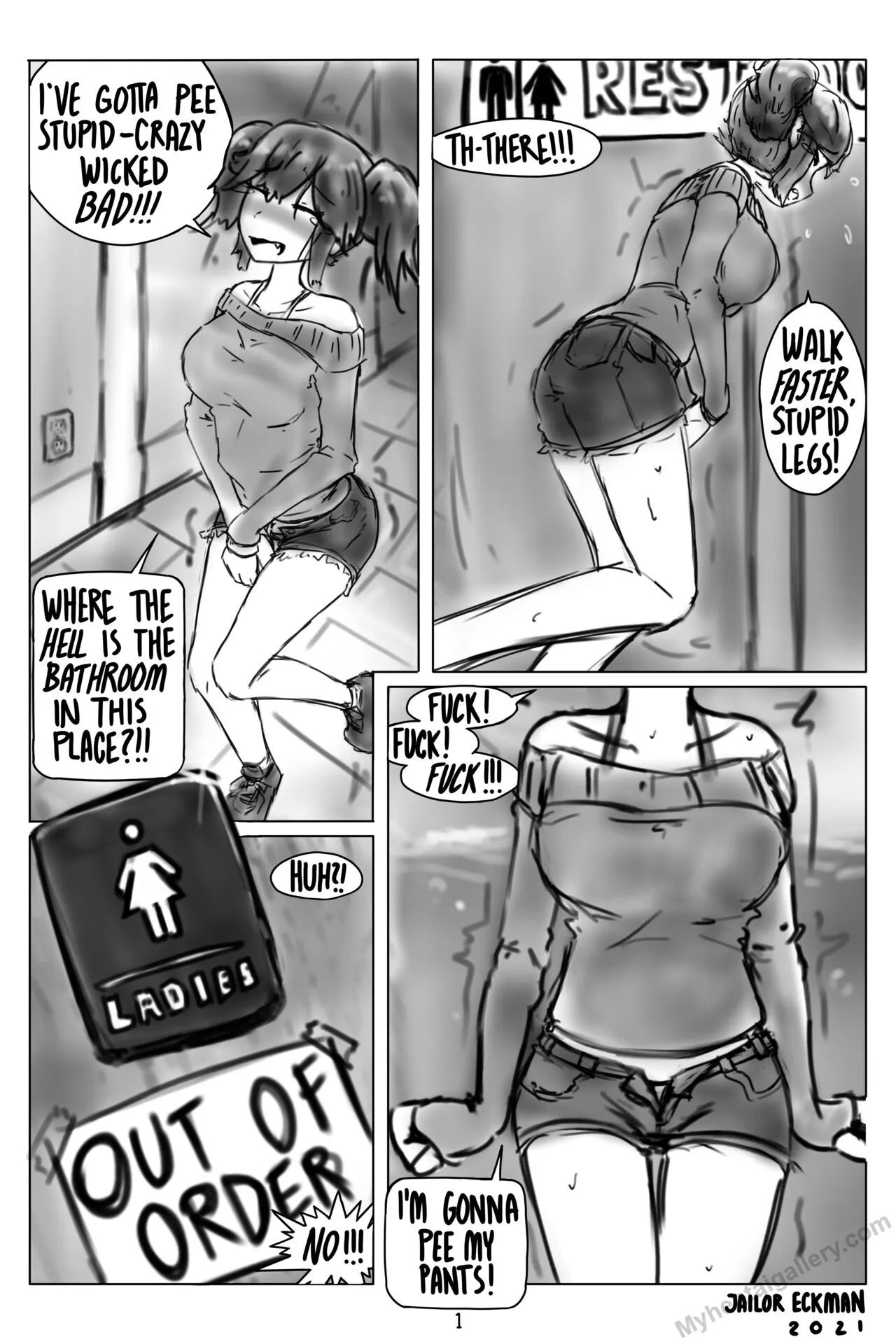 Jailor Eckman's Silly Thank You Comic! porno comics