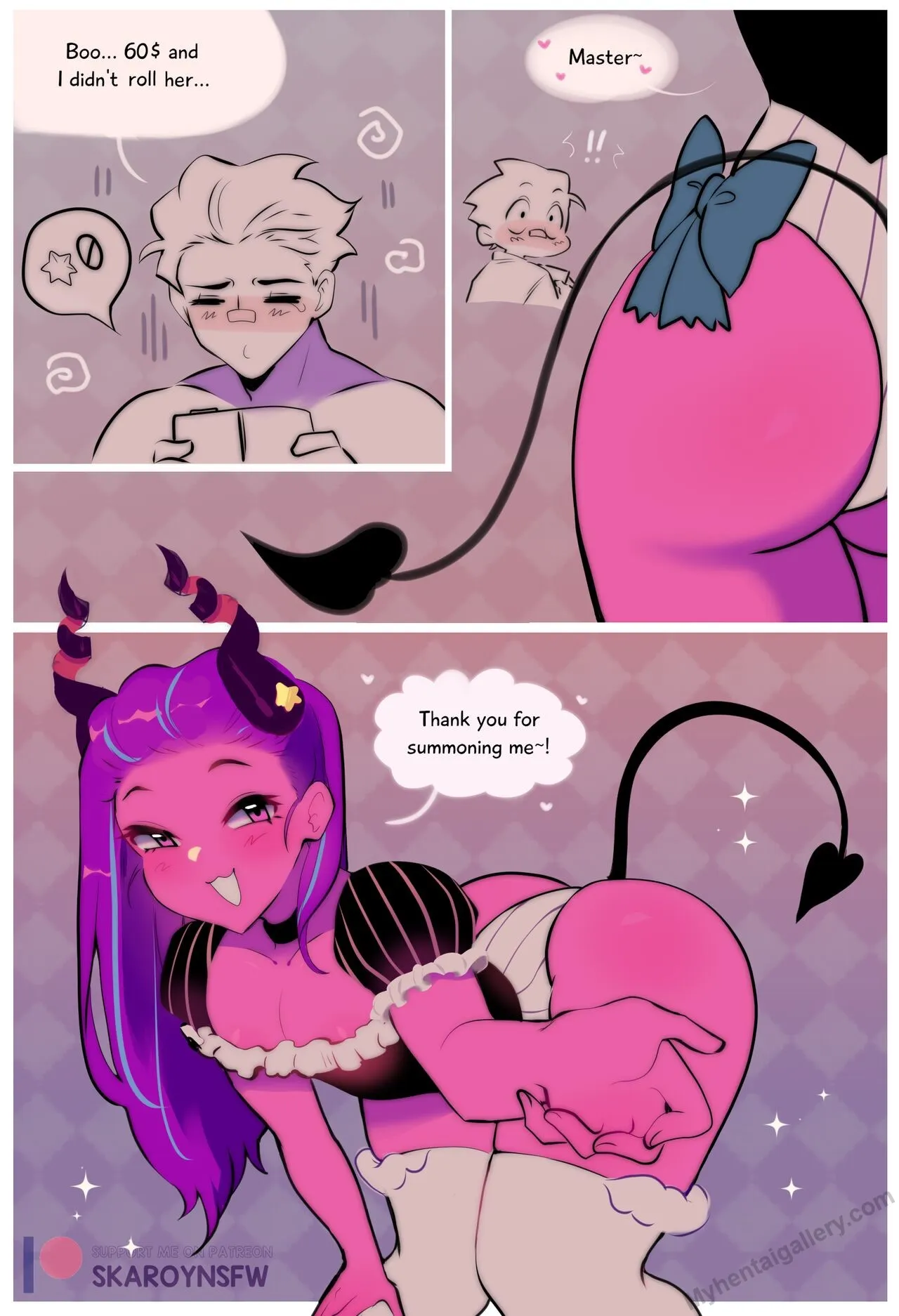 Summoning porno comics