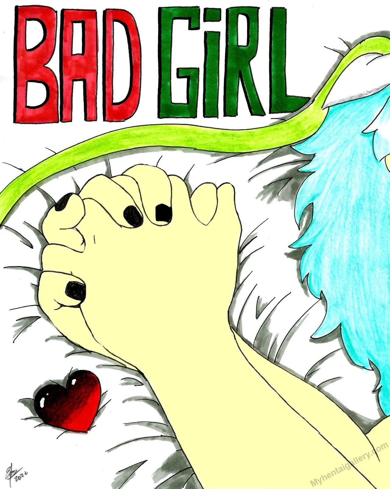 Bad Girl! porno comics