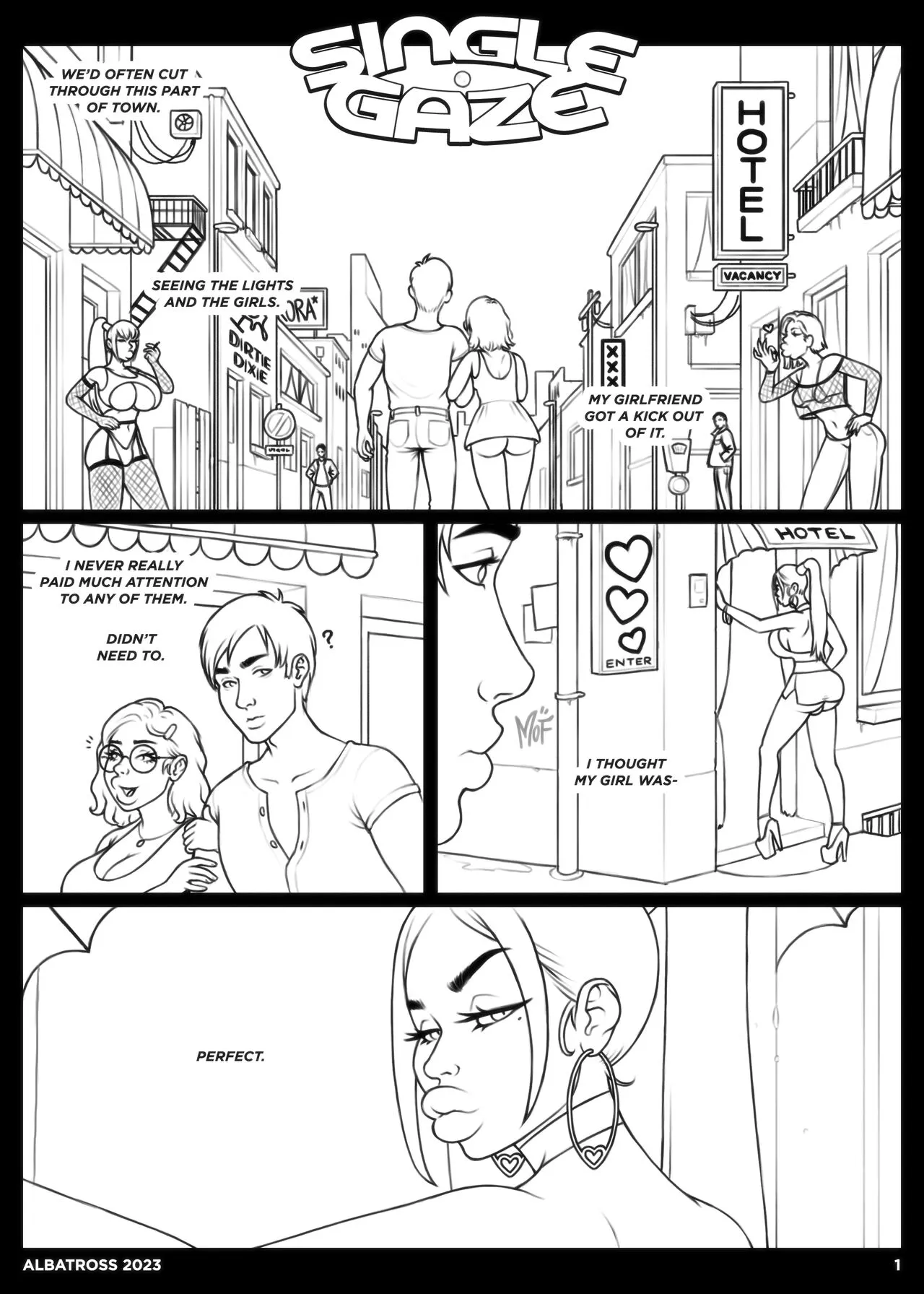 Single Gaze porno comics Cover