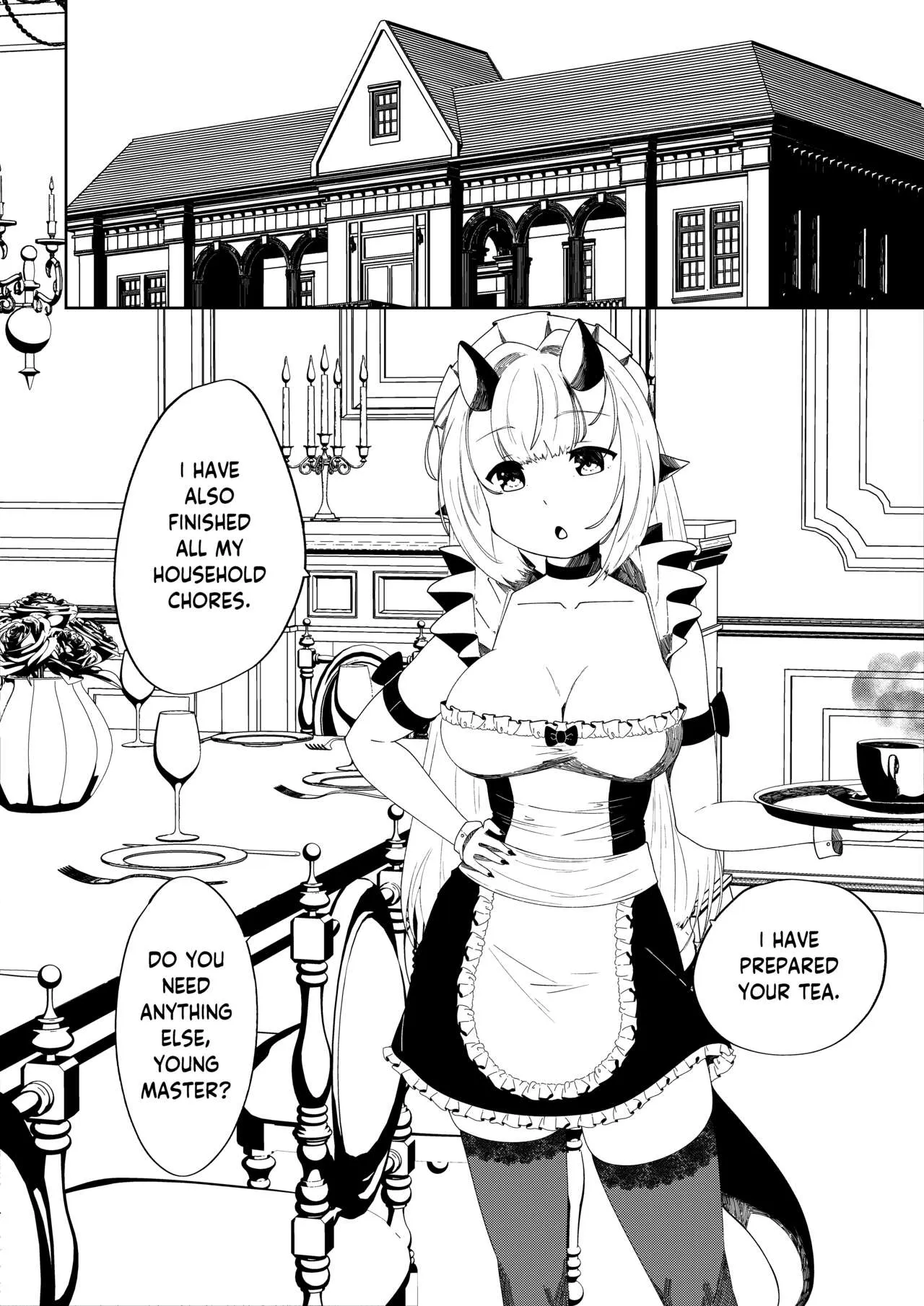My New Maid, Yufine porno comics Cover