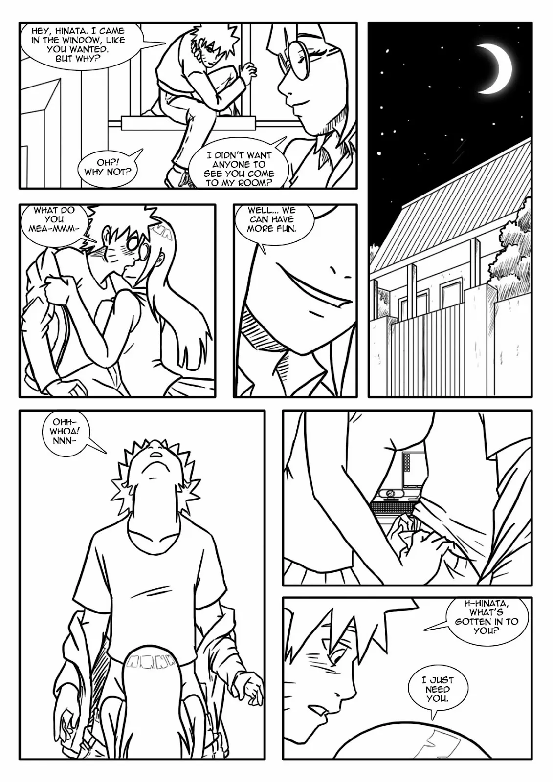 A Bit Of WebCam Fun 3 porno comics Cover