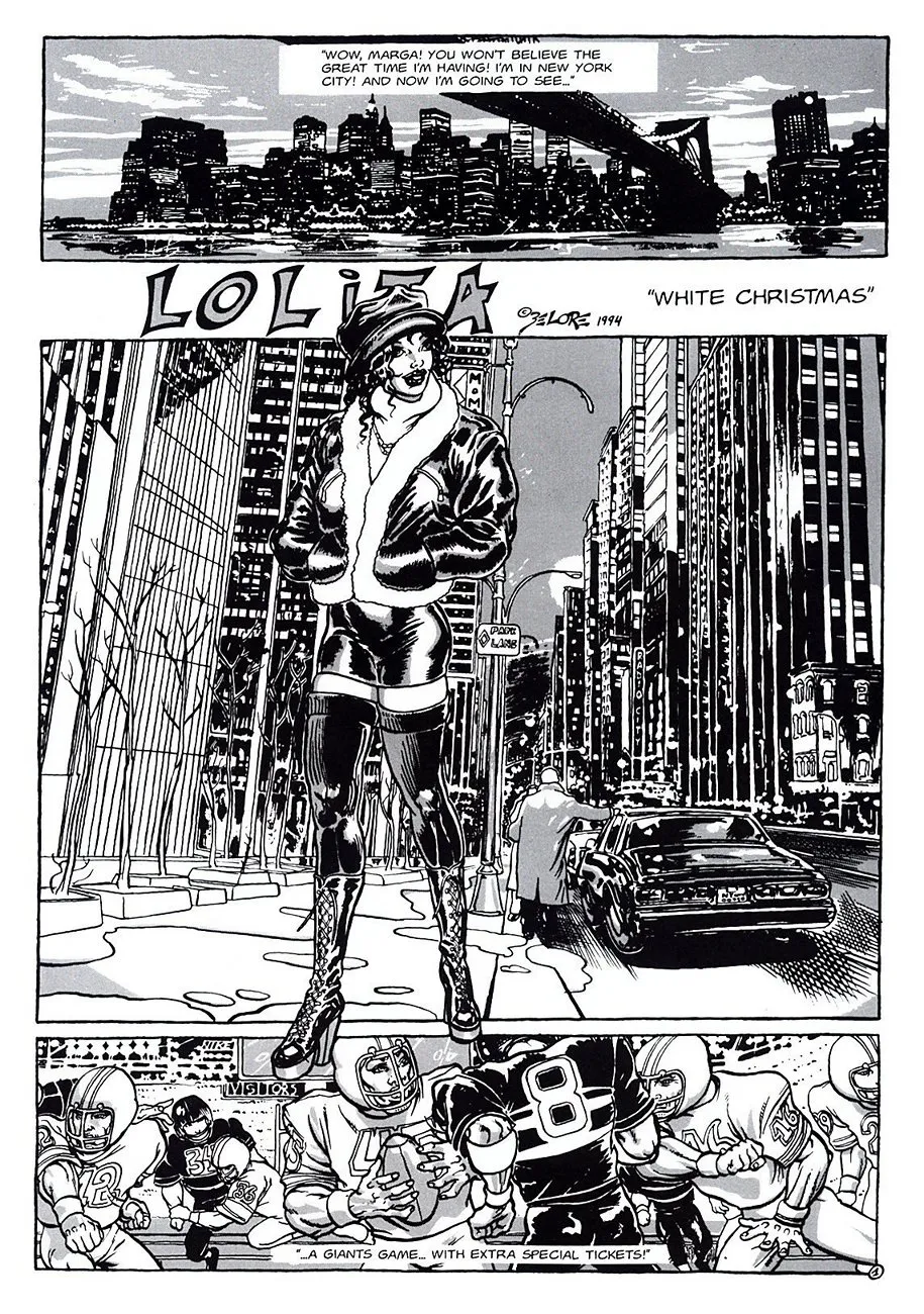 Lolita - White Christmas porno comics