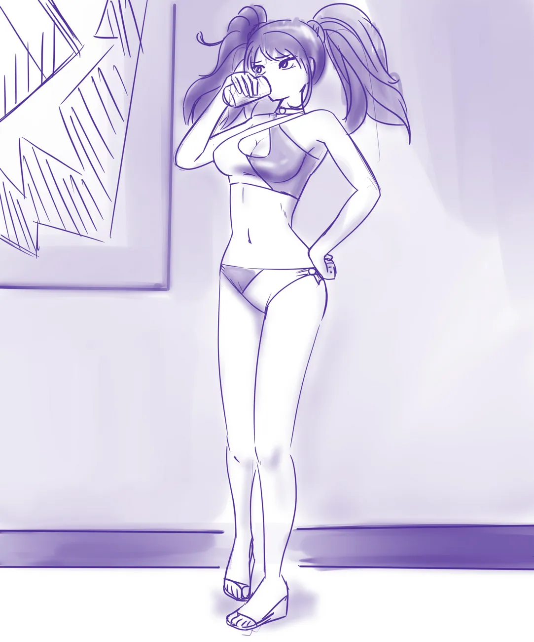 Beefed Up Advertisment porno comics