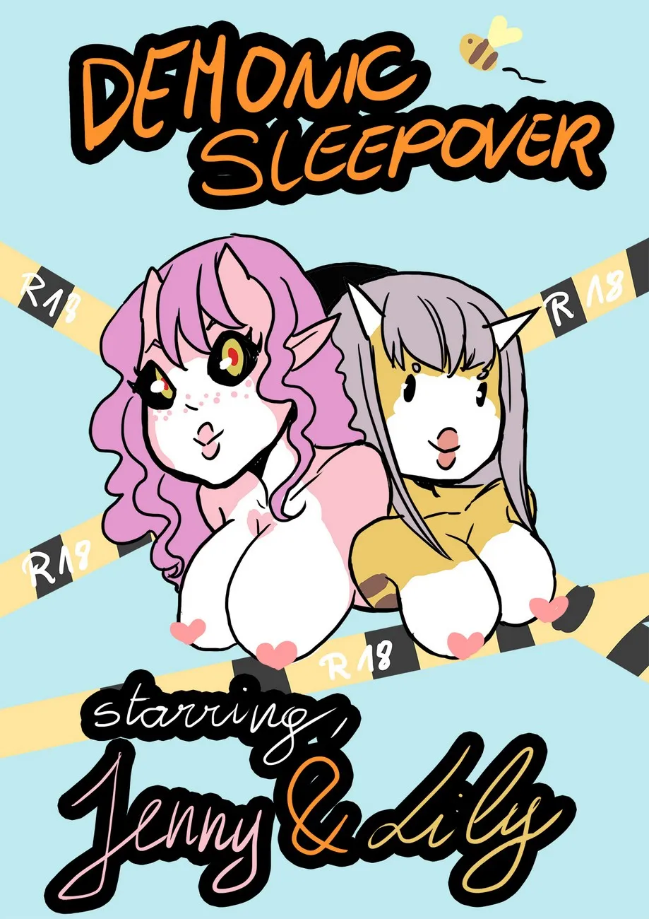 Demonic Sleepover porno comics