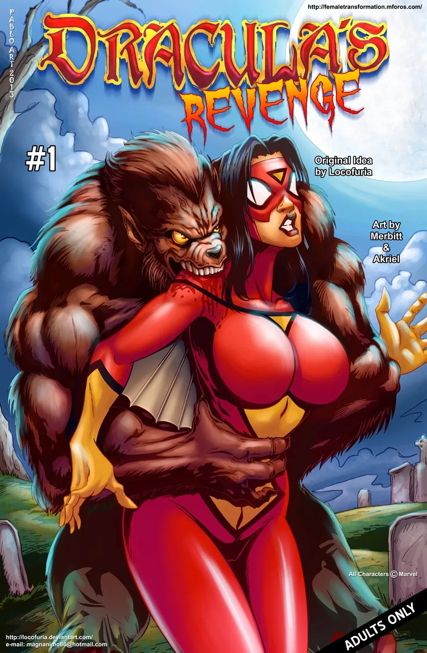 Dracula's Revenge porno comics