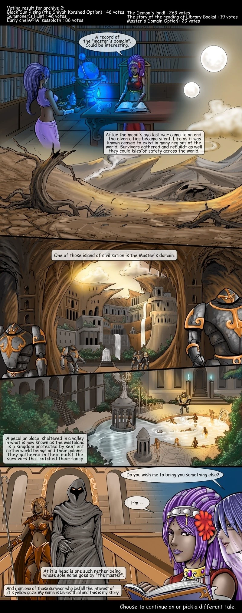 Drowtales 13 - Master's Domain porno comics
