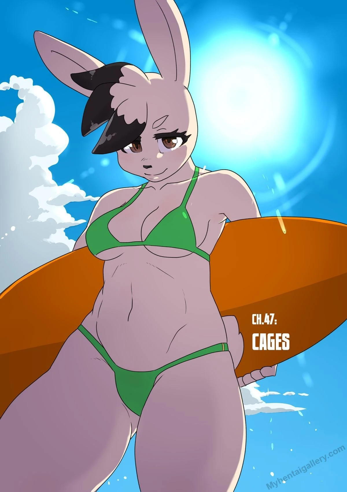 Furry Fight Chronicles 47 - Cages porno comics
