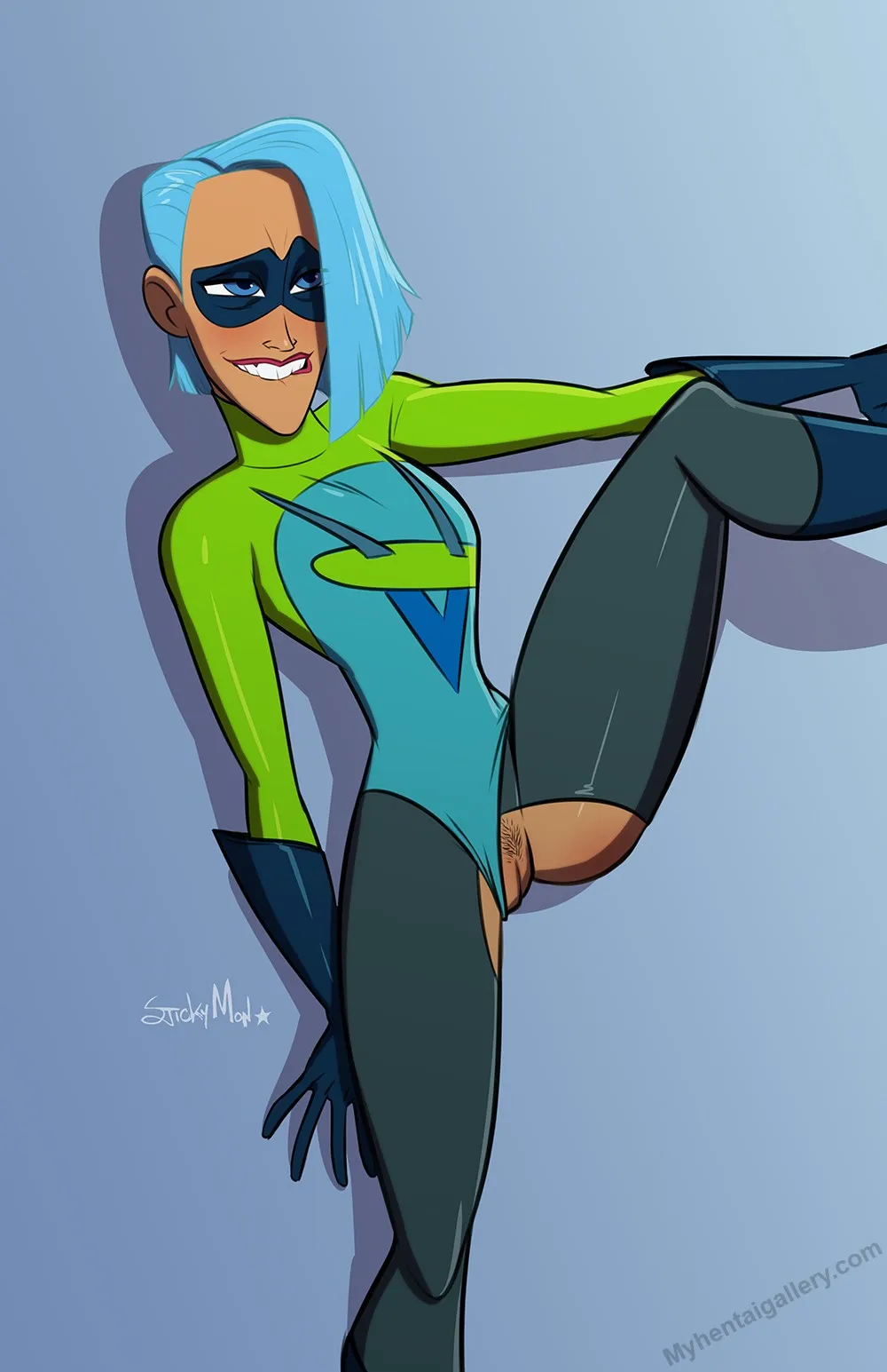 Kinky Voyd porno comics Cover