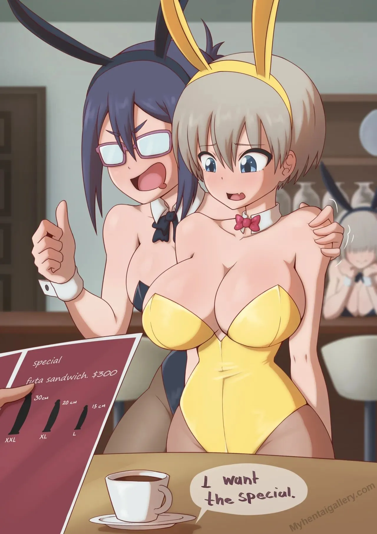 The Special Futa Sandwich porno comics Cover