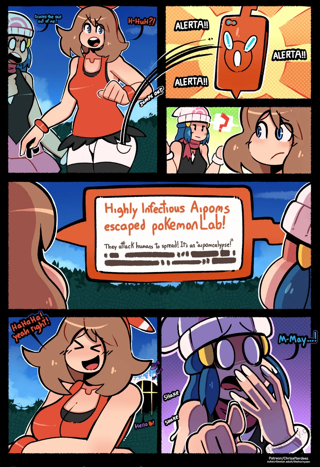Aipom-Calypse! porno comics Cover