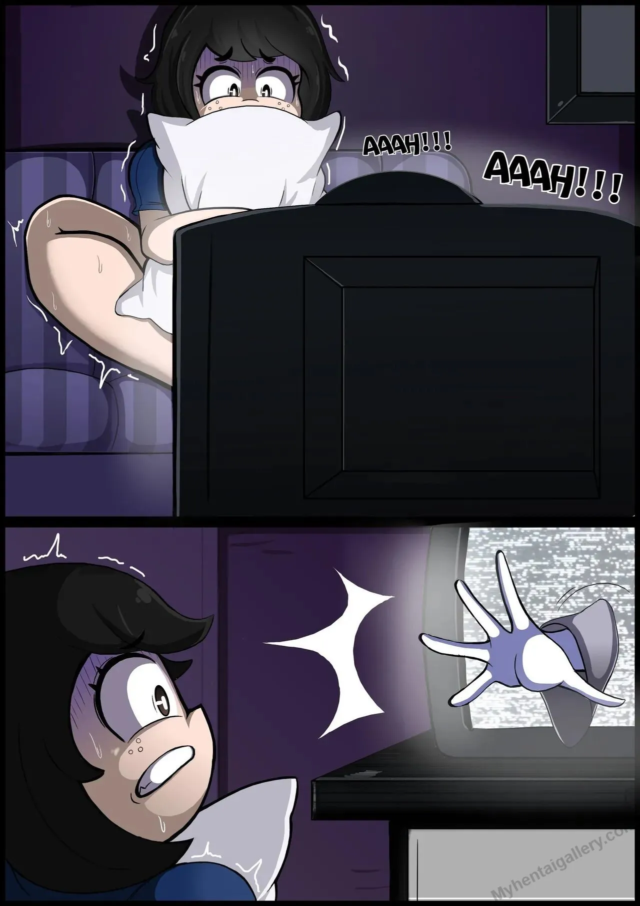 A Visit From Sadako porno comics