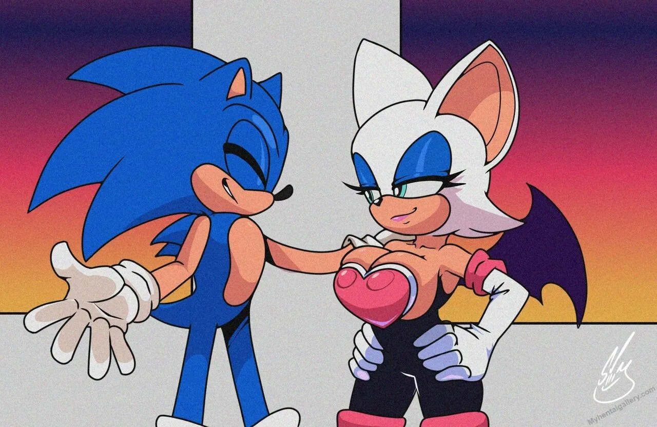 Sonic x Rouge porno comics Cover