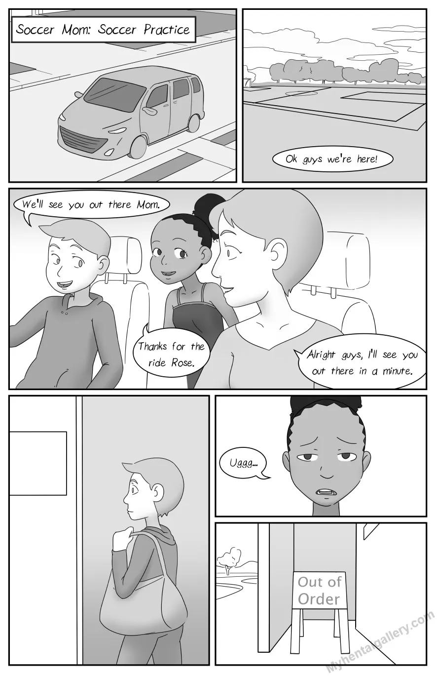 Soccer Mom - Soccer Practice porno comics Cover