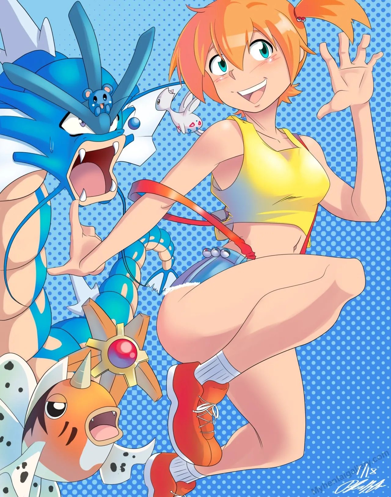 Thicc Misty porno comics Cover