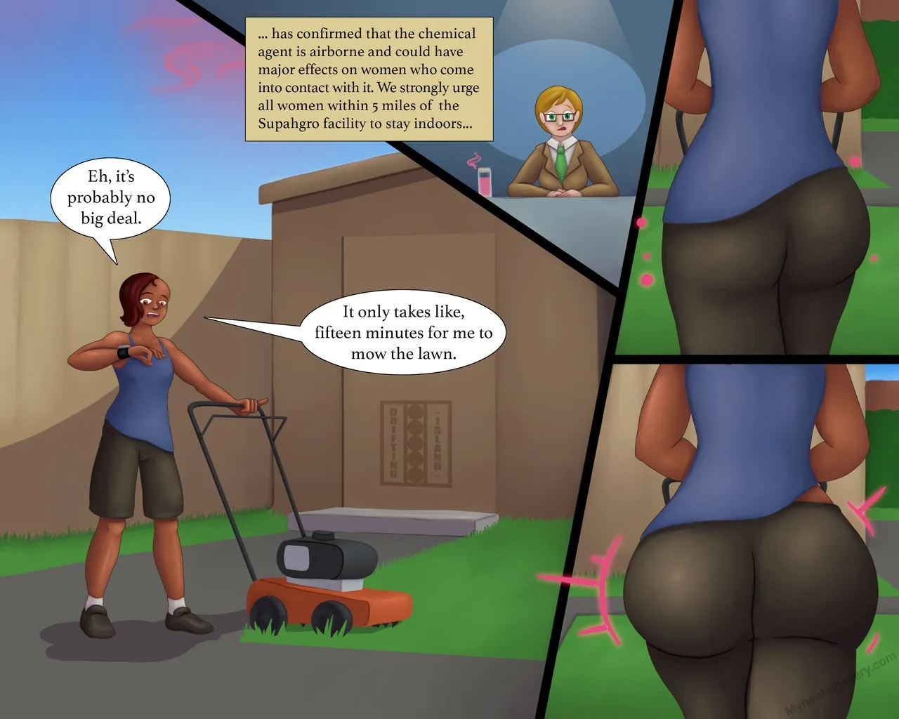 Mow N' Grow porno comics