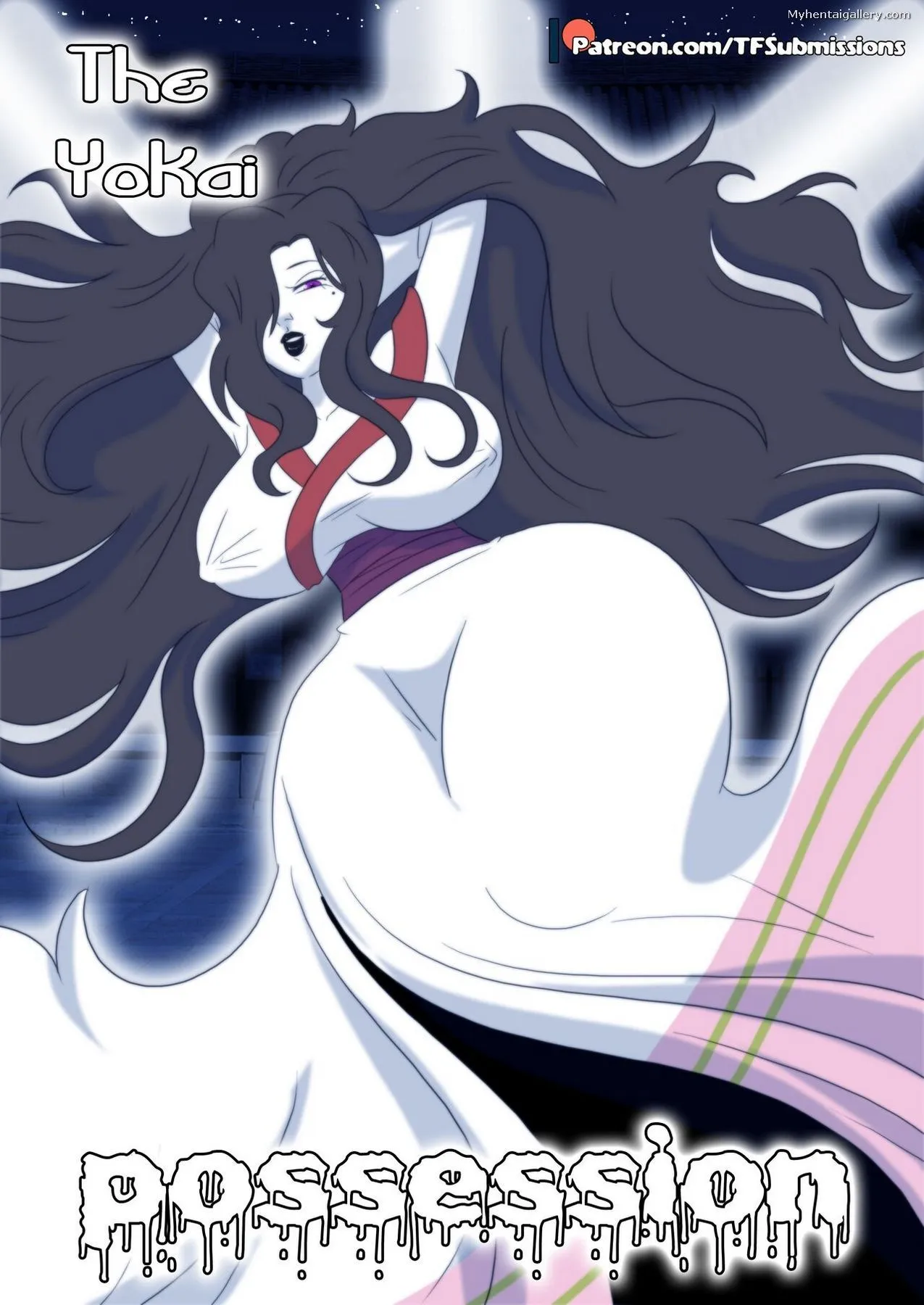 The Yokai Possession porno comics Cover