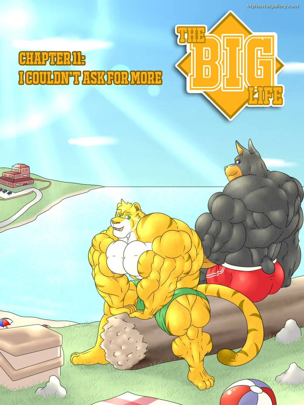 The Big Life 11 - I Couldn't Ask For More porno comics Cover