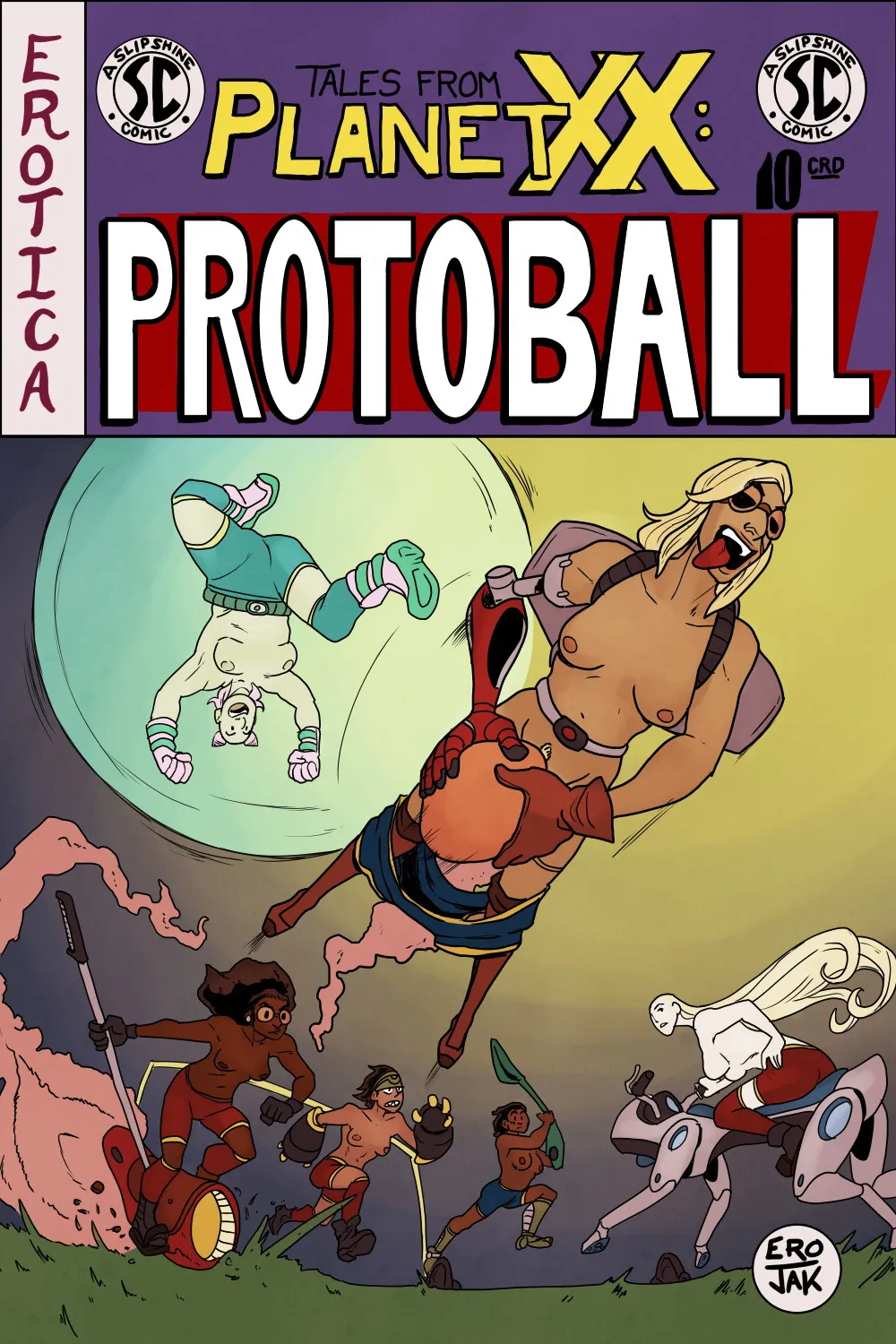 Tales From Planet XX - Protoball porno comics Cover