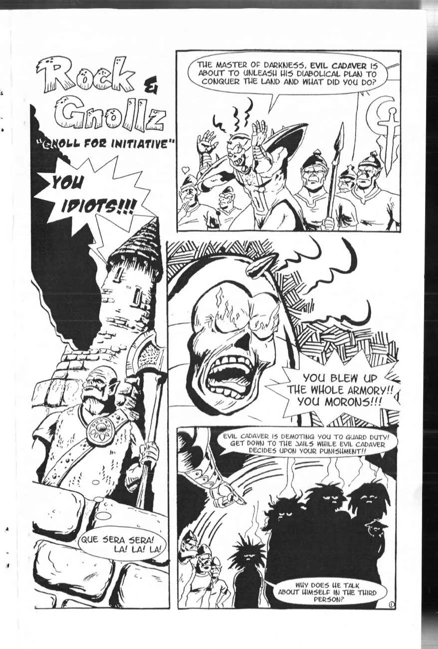 Rock & Gnollz - Gnoll For Initiative porno comics