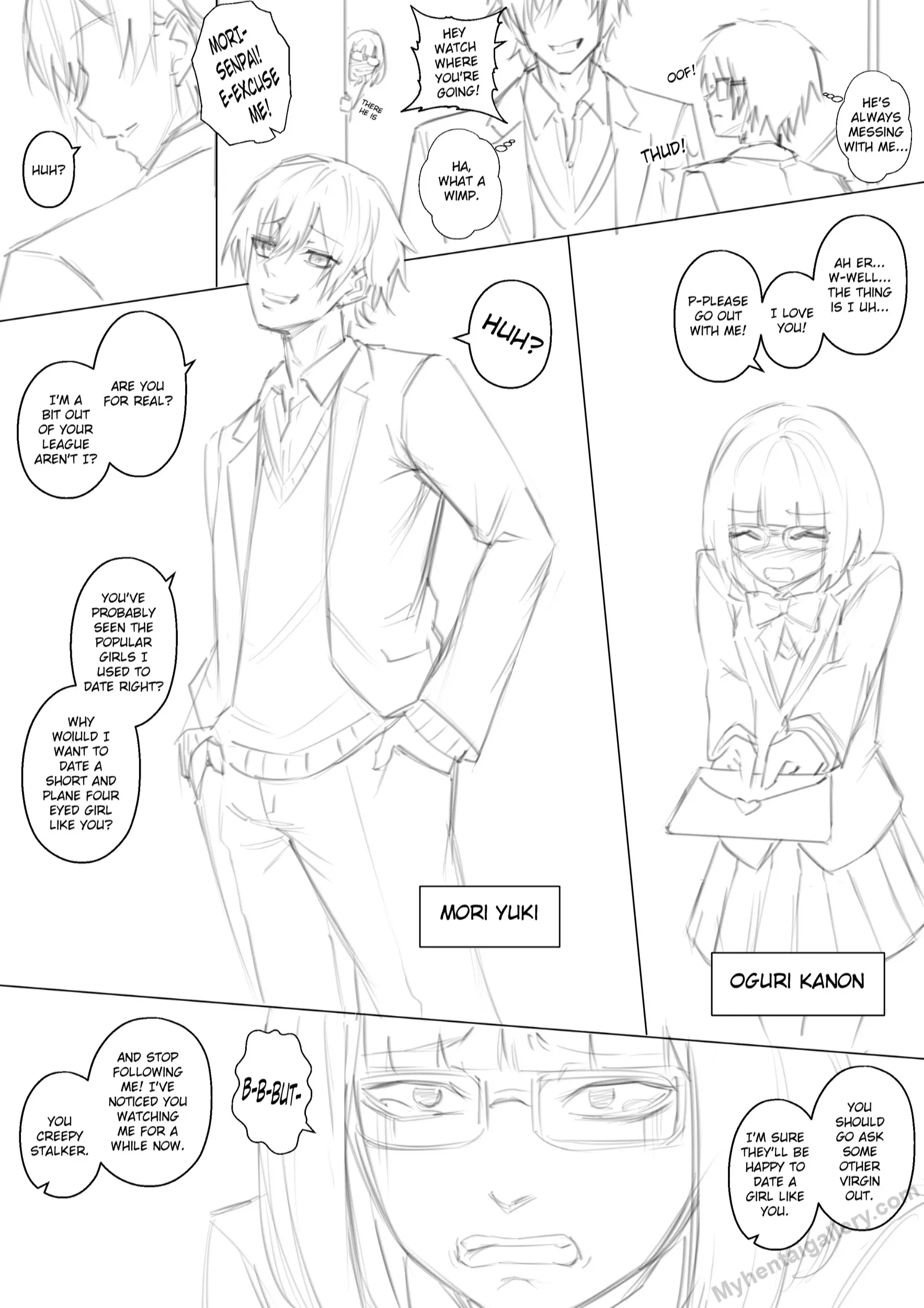 Valentine Rejection Curse porno comics