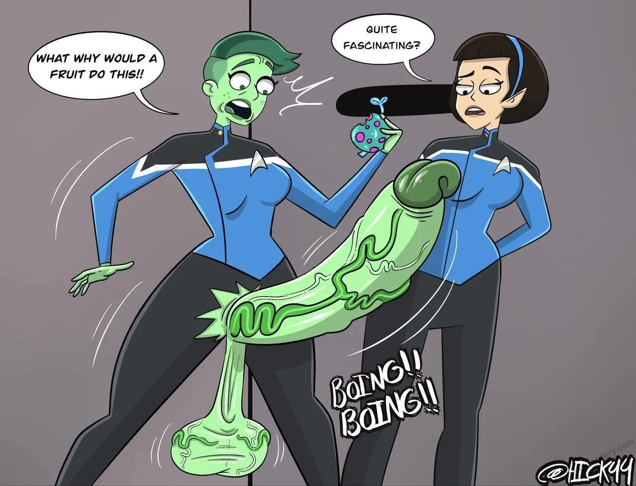 Tendi x T'Lyn porno comics