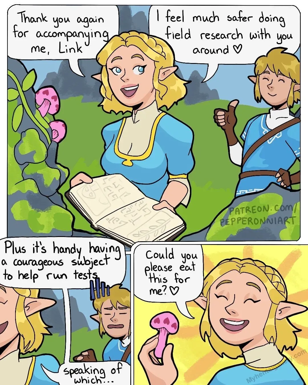 Field Research porno comics Cover