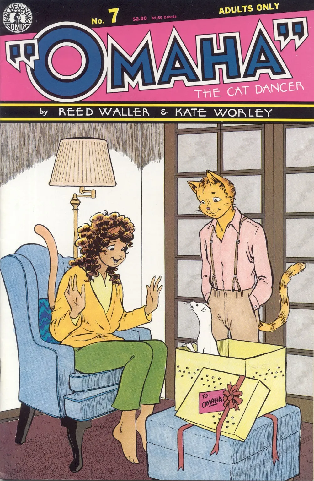 Omaha - The Cat Dancer 7 porno comics