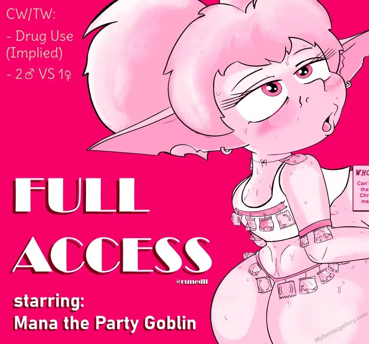 Full Access porno comics Cover