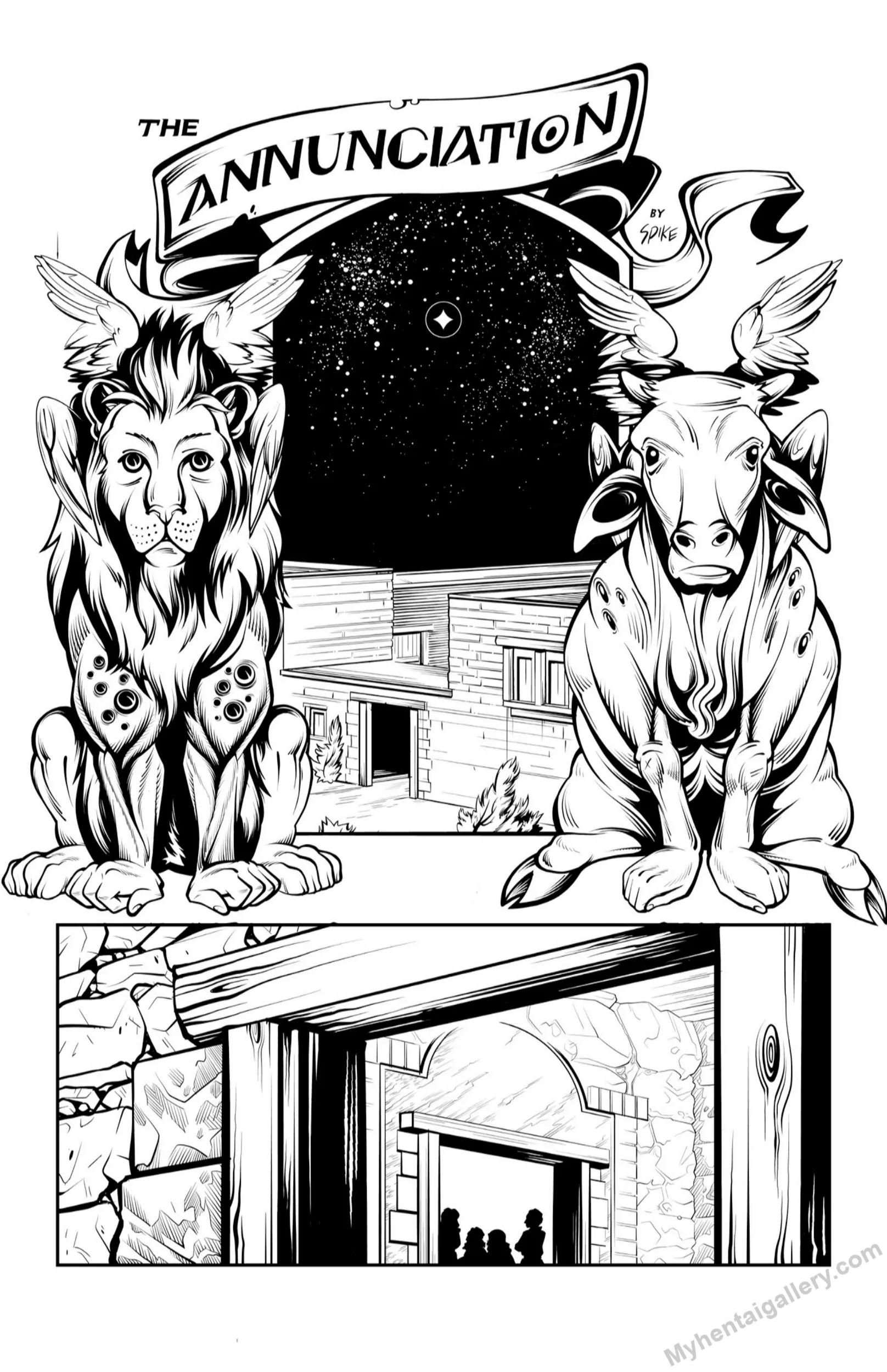 The Annunciation porno comics