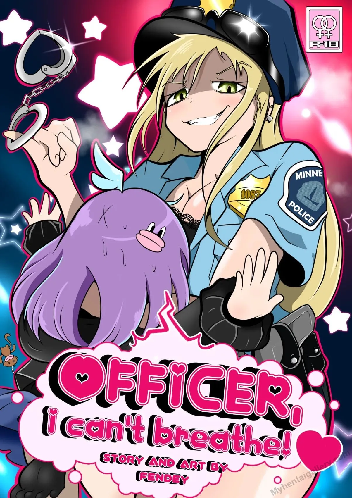 Officer, I Can't Breathe! porno comics Cover