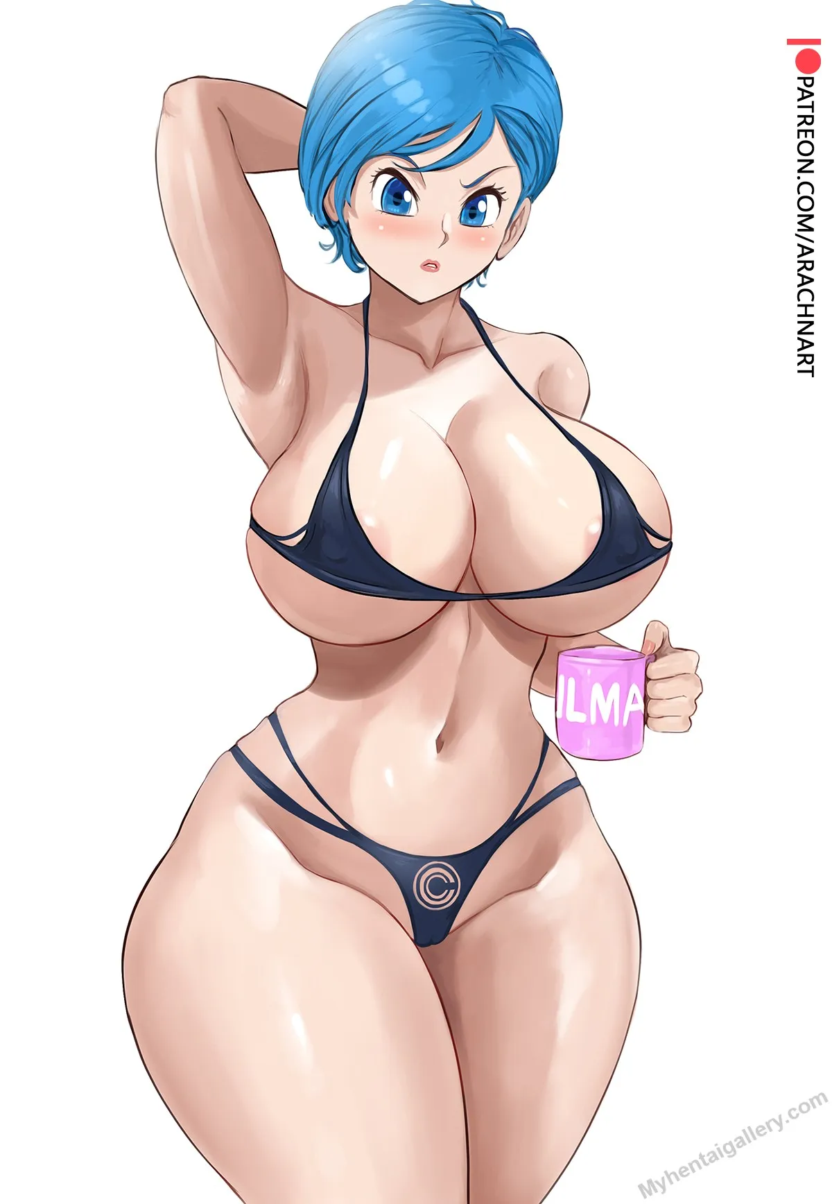 Bulma's Special Potion porno comics Cover