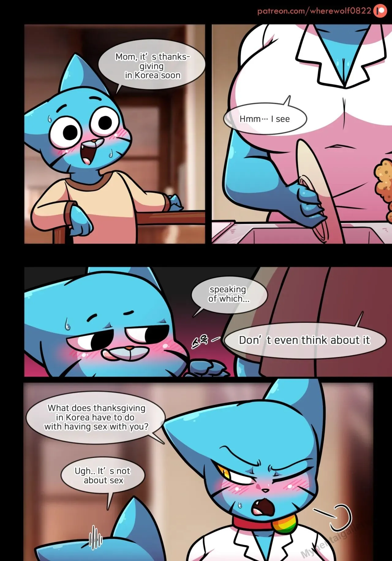 Lusty World Of Nicole Special - Thanksgiving + Christmas porno comics
