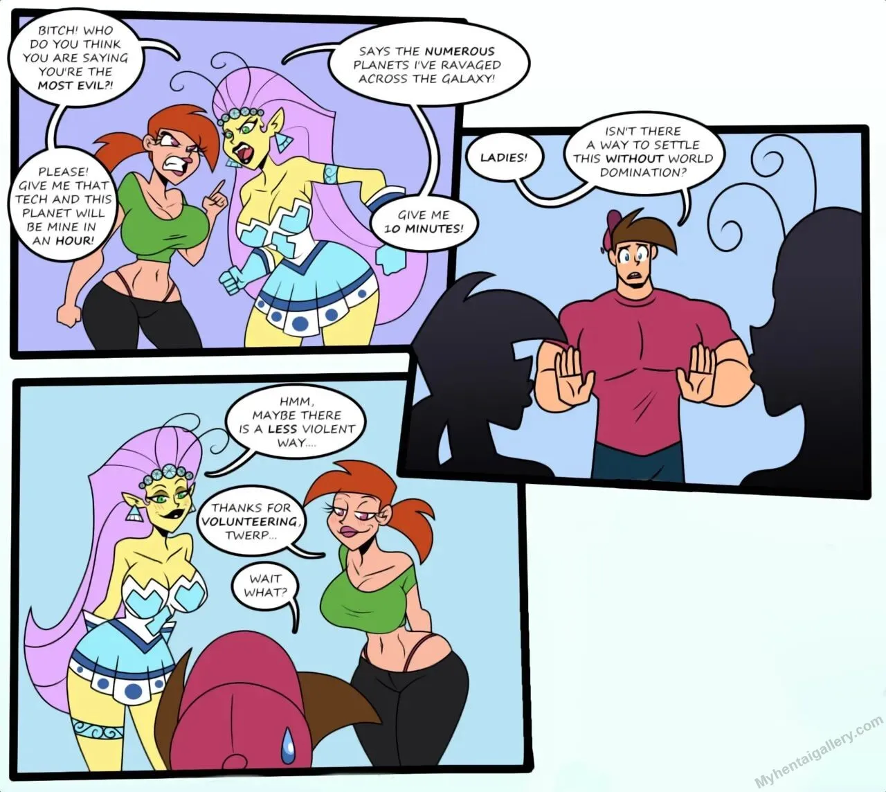 Timmy, Vicky And Mandie porno comics