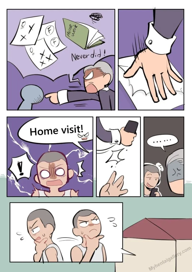 Home Visit porno comics Cover