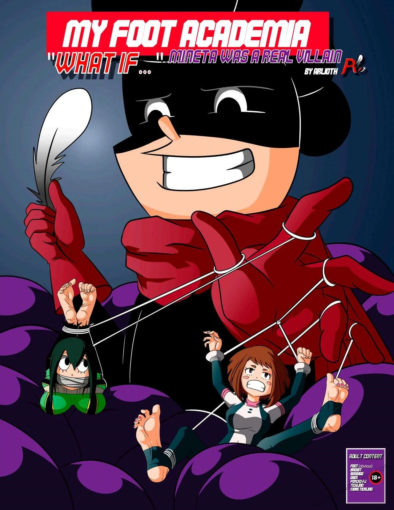 My Foot Academia - What If Mineta Was A Real Villain porno comics Cover